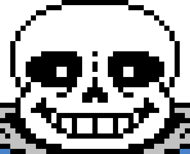 [866490] Who cares if Im a fanon? Im still Sans.