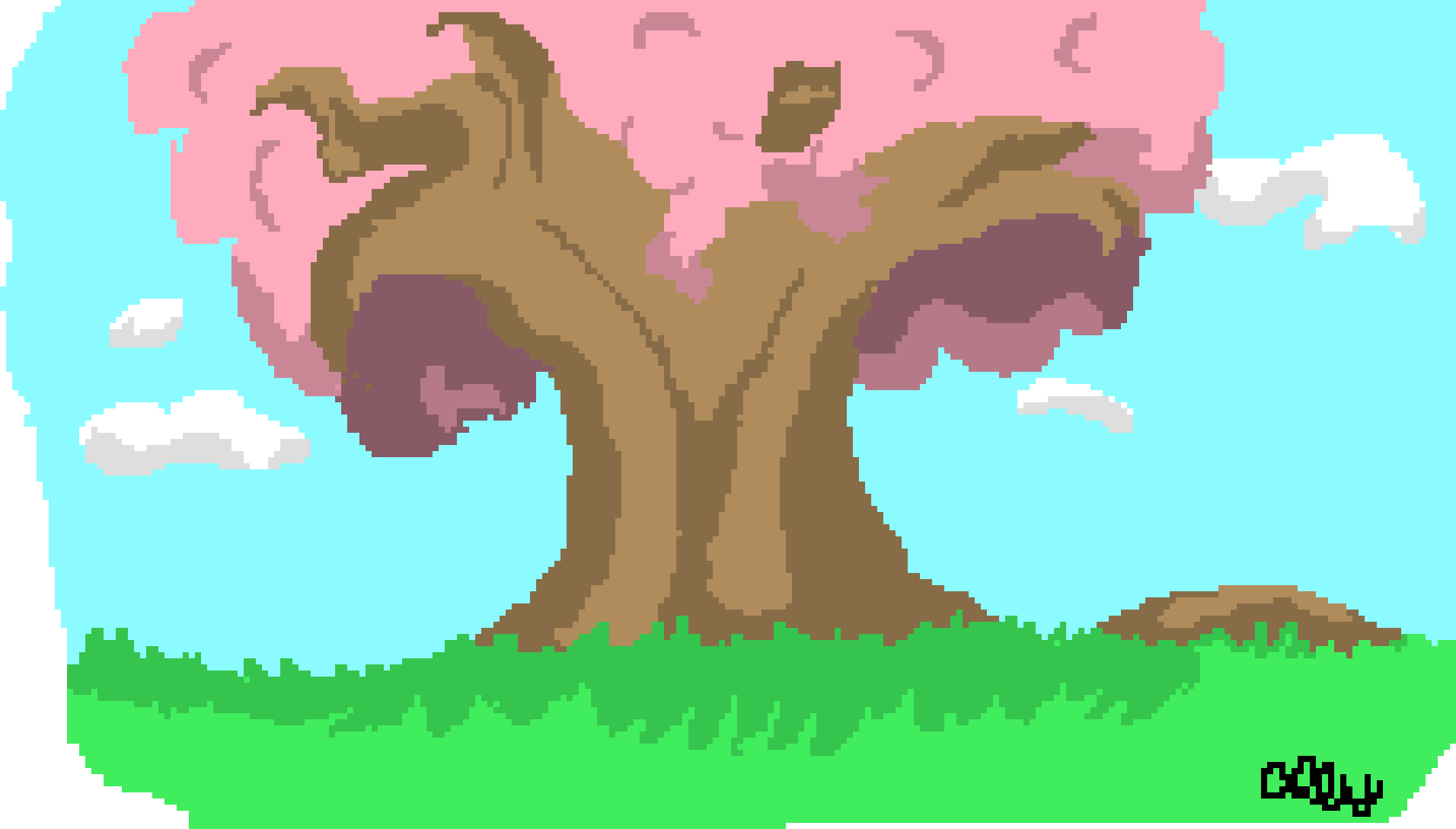 [9664c4] FriendLess's Sakura Tree