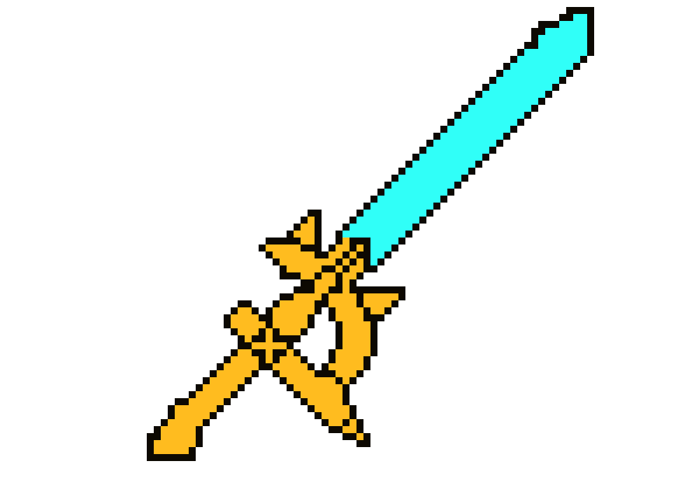 [9c8fc7] Kirito sword remade