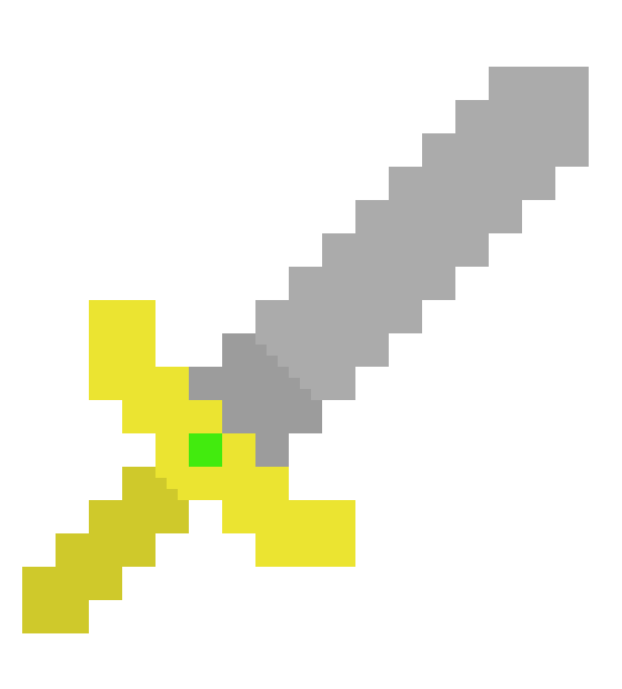 [9c27a8] Green Gem Sword