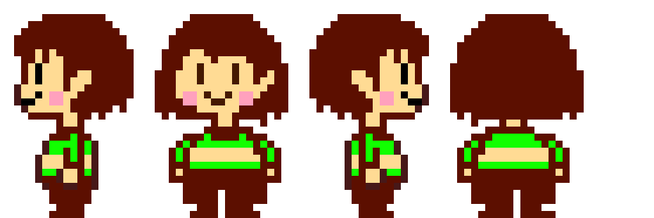 Chara Sprite Sheet (ALL CHARA)