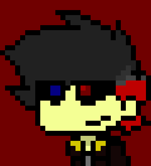*behind Ralsei* BOO!