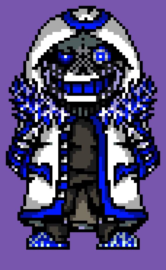 [28a27d] *turns around and sees SF Chara* WOAH! *Summons strings* DON'T MOVE... -404