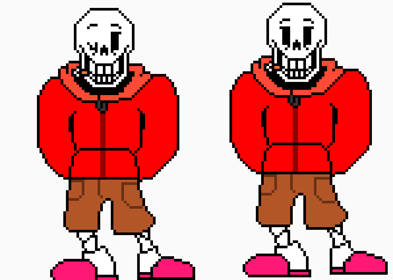 Underswap Papyrus Sprite v5