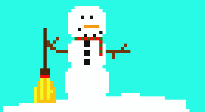 [9664c4] snowman named bob
