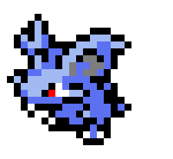[9664c4] Nidoran Female Pixelart