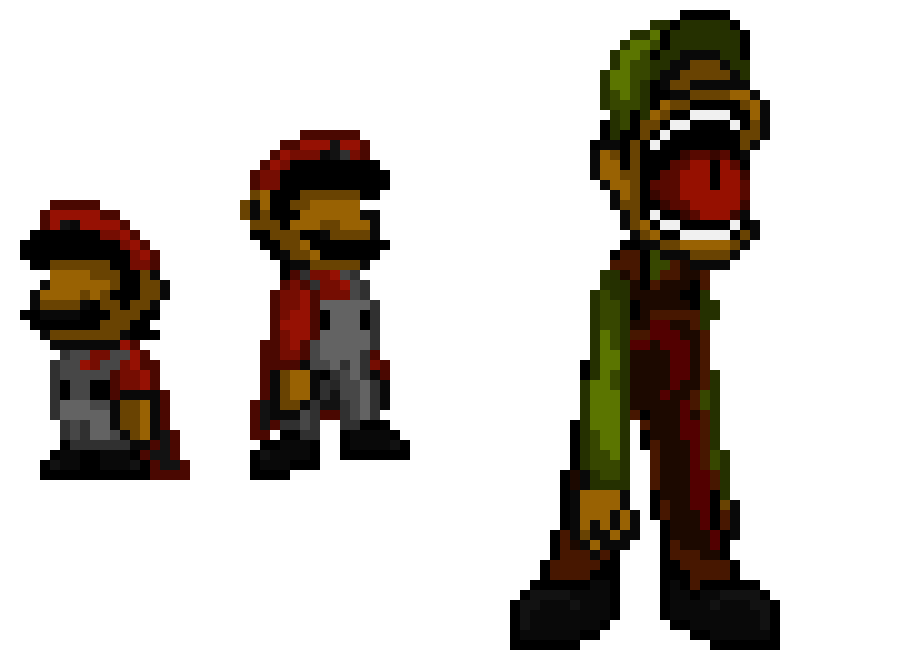 [6c26bc] FNF OC - "Marionto" or PS696 Idle Sprites