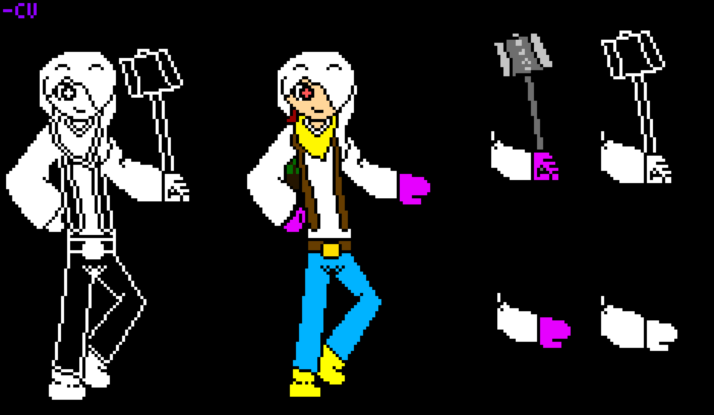 Snow (Fem DQB2 OC)