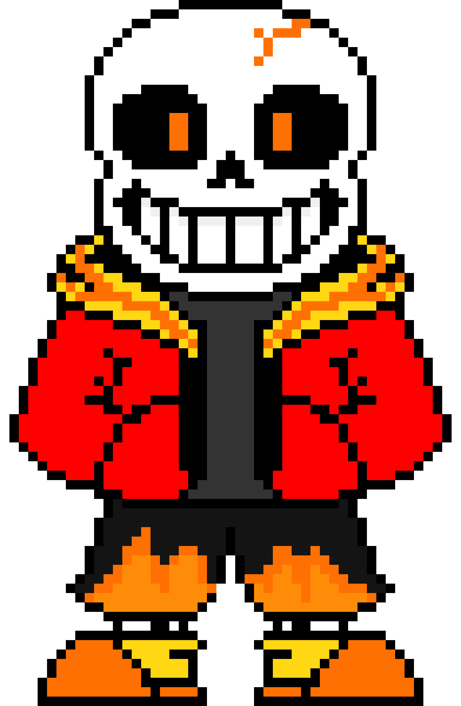 Flamez!Sans Sprite