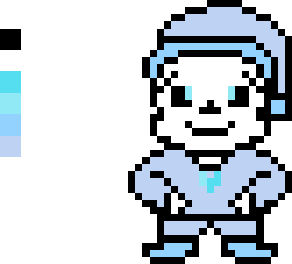 [9664c4] PJtale Sans w/ color palette