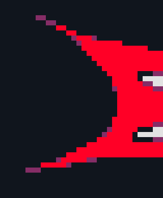 [8426a8] one of the best things you can be putting into practice for pixel art right now is staircasing and if you cant find what that is online i can explain it soon im js busy