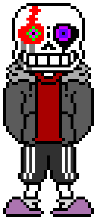 [d6b045] If Delete Sans dies then Matrix becomes GlitchTrust which can kill any Ink Au 