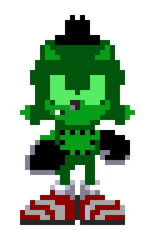 [1eeb44] dread SONIC IN five nights at Sonics Sprite