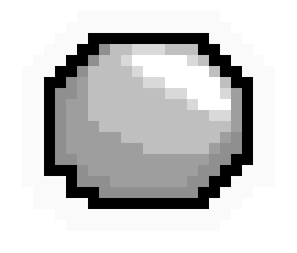 [685dc2] Rock 2 - White Outline