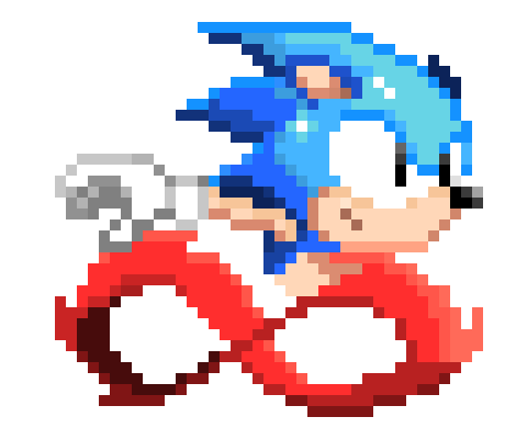 sonic super peel out