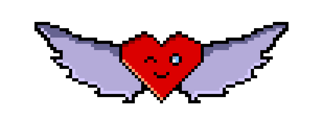 [9664c4] flying heart
