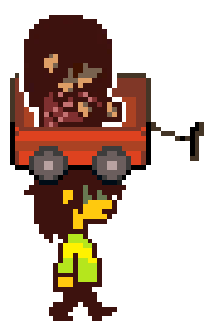 [e70ea8] Kris carrying the vessel in a wagon on their head 3