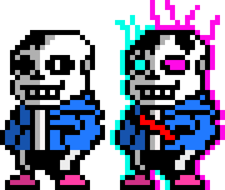 [a8ff59] Deltarune_Glichtale!Sans_Sptrite