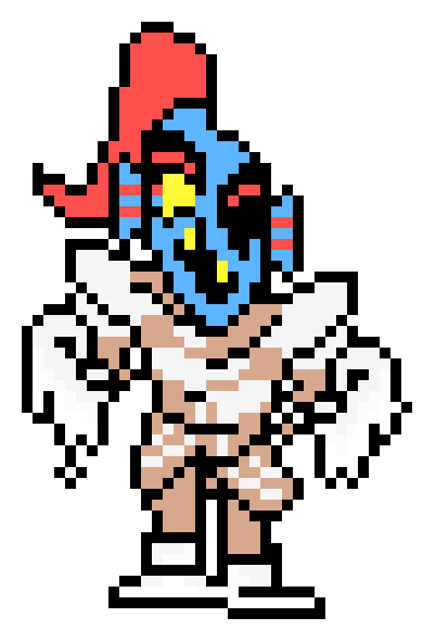 [9664c4] Undertale Undyne Melt 4 In-Game Sprite