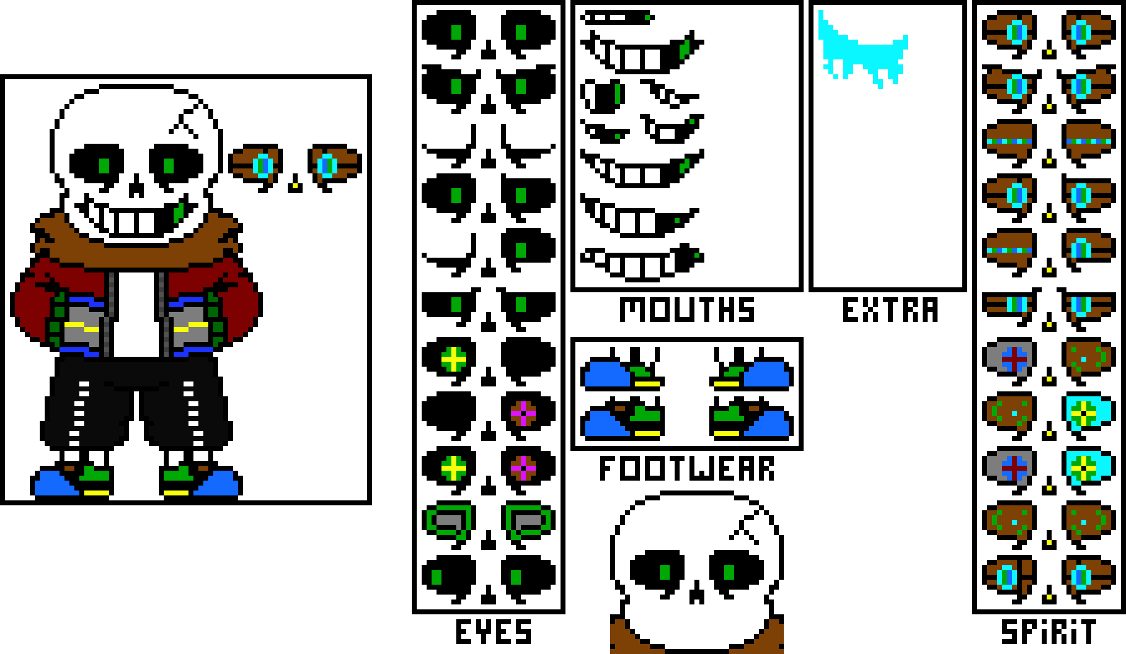 [8597b0] DRYTALE!Sans Sprite V3 -DRY!Sans (cleetus.) (LS!Cleetus) (SUDDEN SCREAMS! Cleetus)