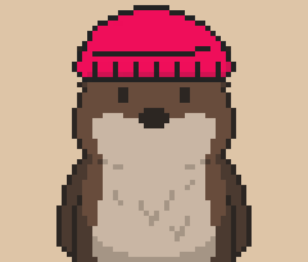[5b3808] Otter Hat