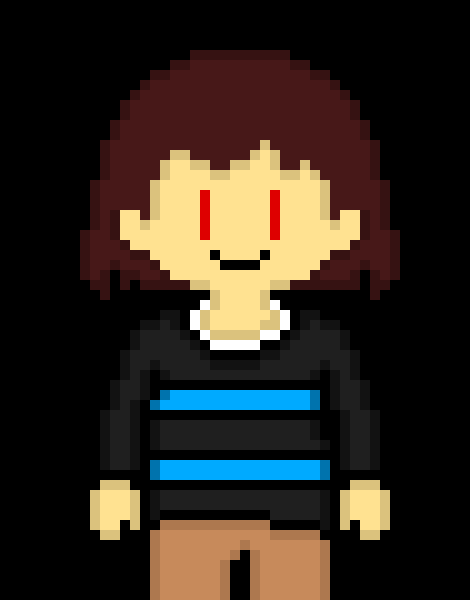 [0ae1f1] *a knife goes through their soul as well. Chara dies and doesn't respawn yet*