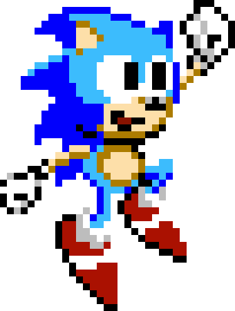 Sonic 1 Beta Victory Jump