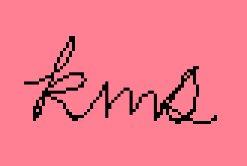 [1a0283] guess i'm writing slow as fuck for the rest of my life while stirggling to remember how to write a letter in this godforsaken dying aesthetic