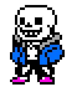 Deltarune! Sans Sprite (MY TAKE.)