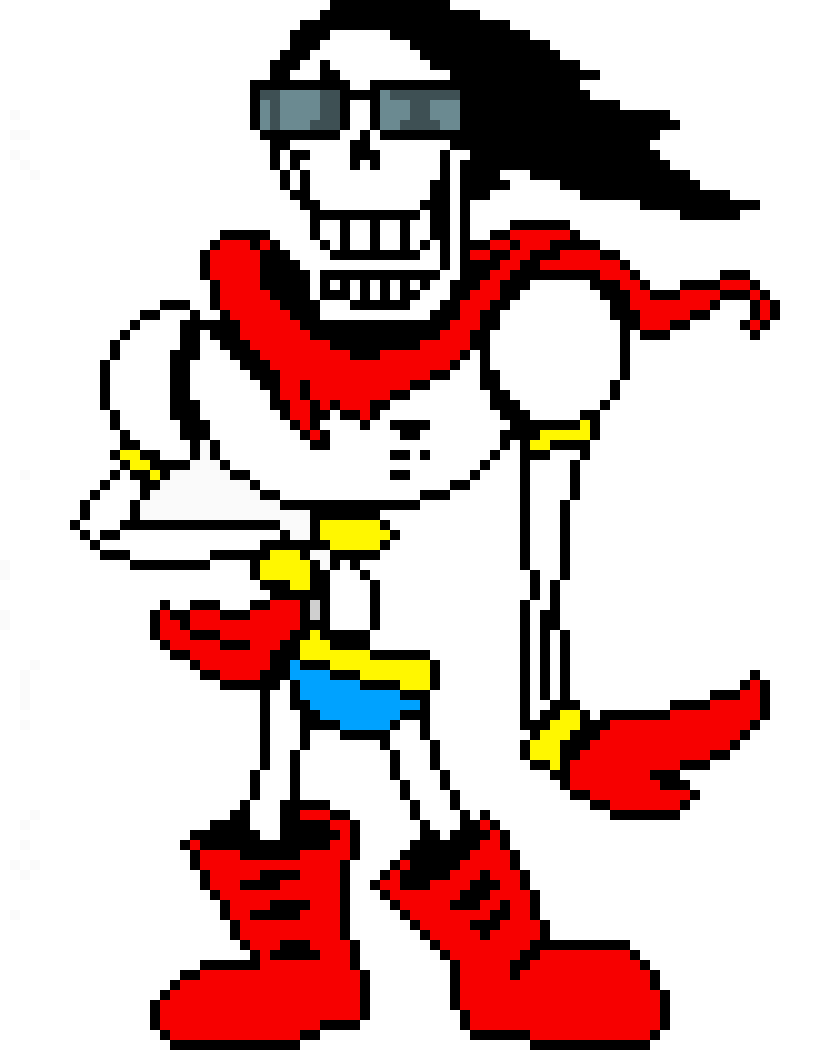 [9664c4] Undertale Papyrus sprite
