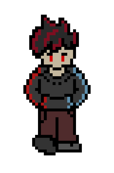 Dark/Sans sprite (walk 1)