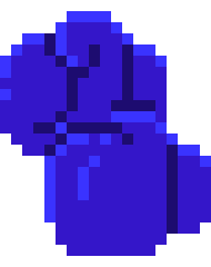 [7a079b] Blue Boxing Gloves