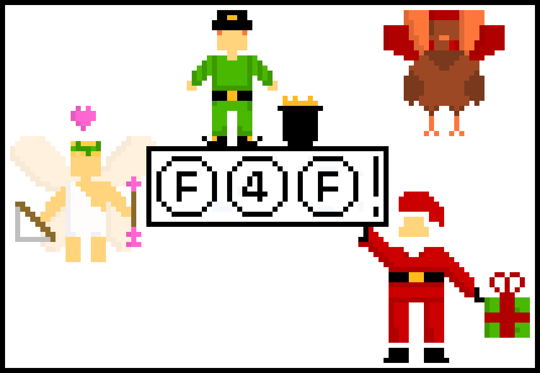 [ec8623] Holiday/f4f piece