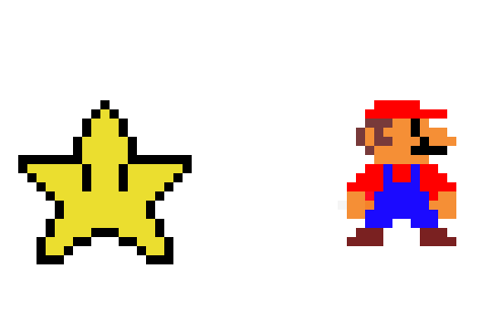 [9664c4] Mario Pixels
