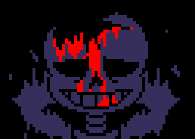 [7ce906] Something feels wrong. -HorrorTale Sans