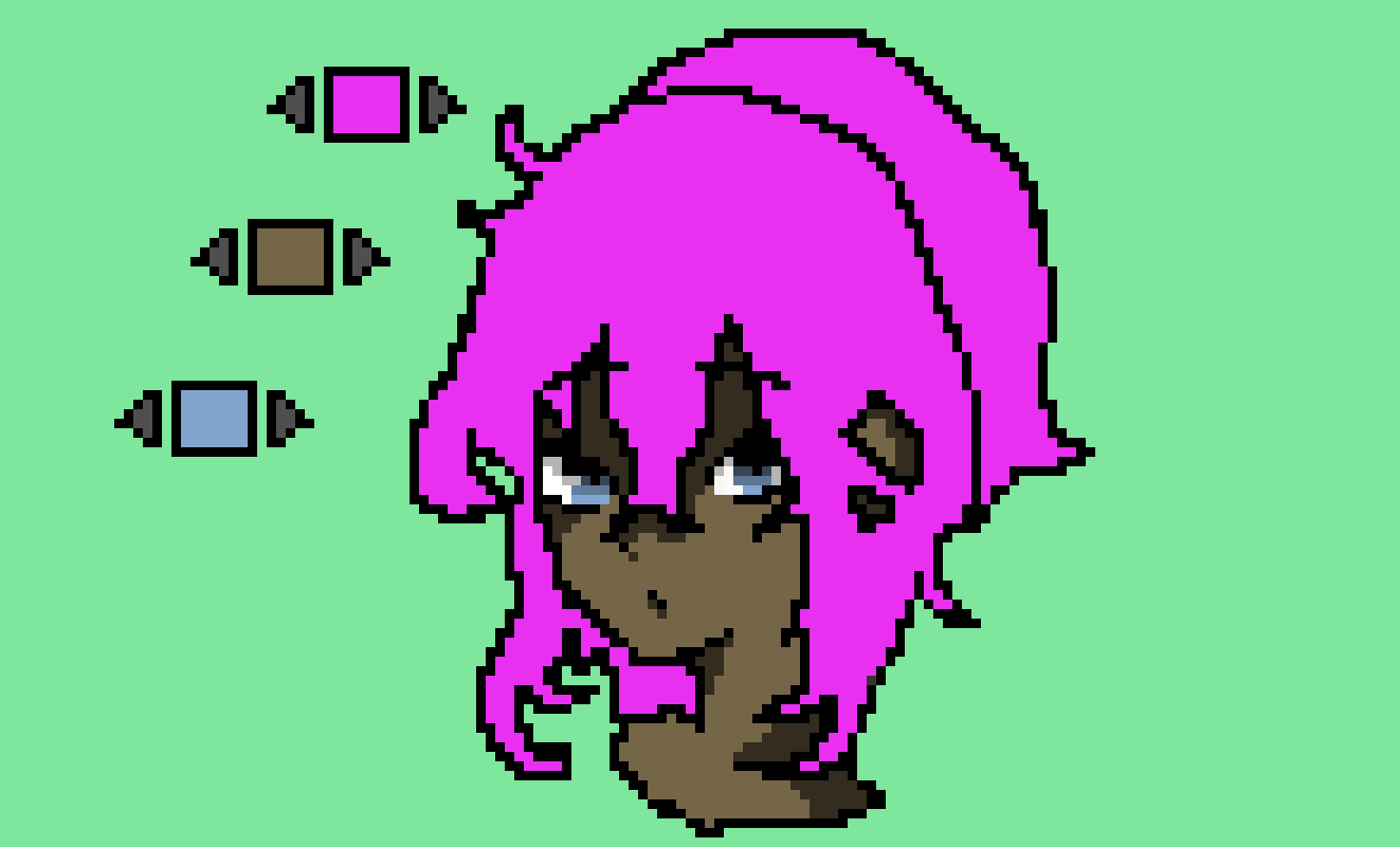 [ff4860] character 1 v2.0..pink