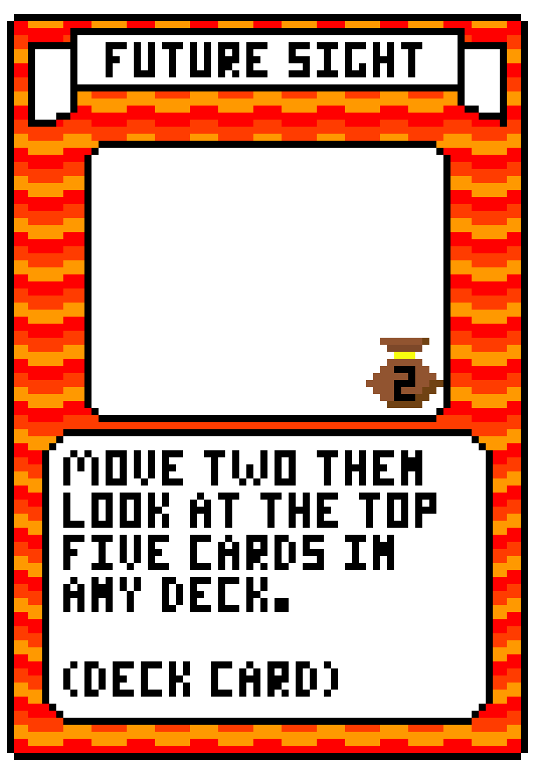 [b426cb] Fire Future Sight Card
