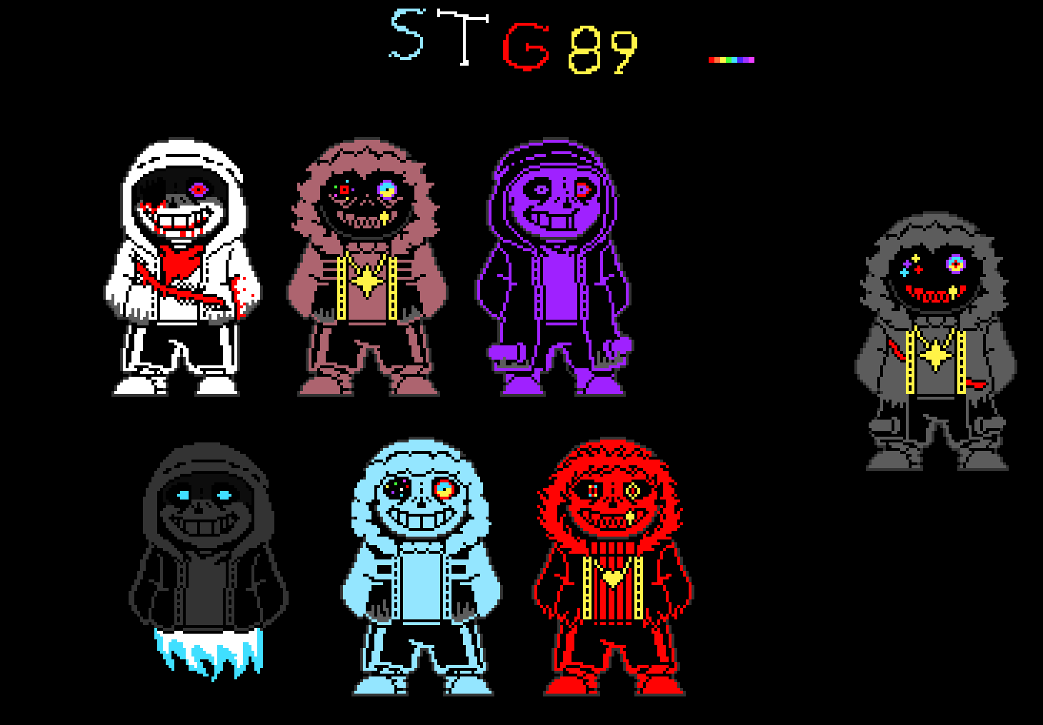 Deceased Heroes Time Trio Sprites