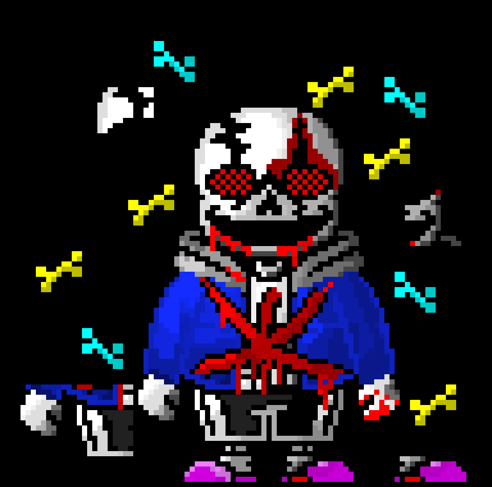 [c4d059] undertale last hope PHASE 5  v2 with shading
