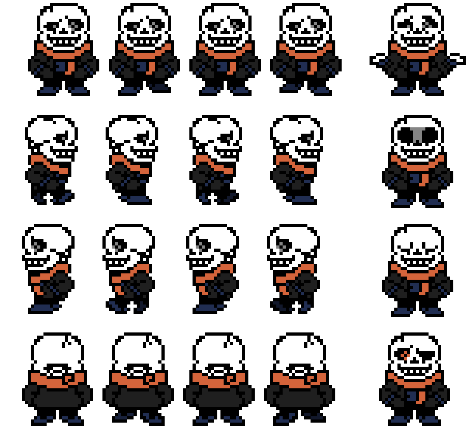 [68791c] Undertale Unhinged Sans Over World