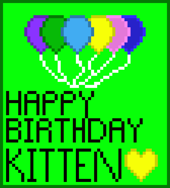 [9664c4] HappyBirthdayKitten