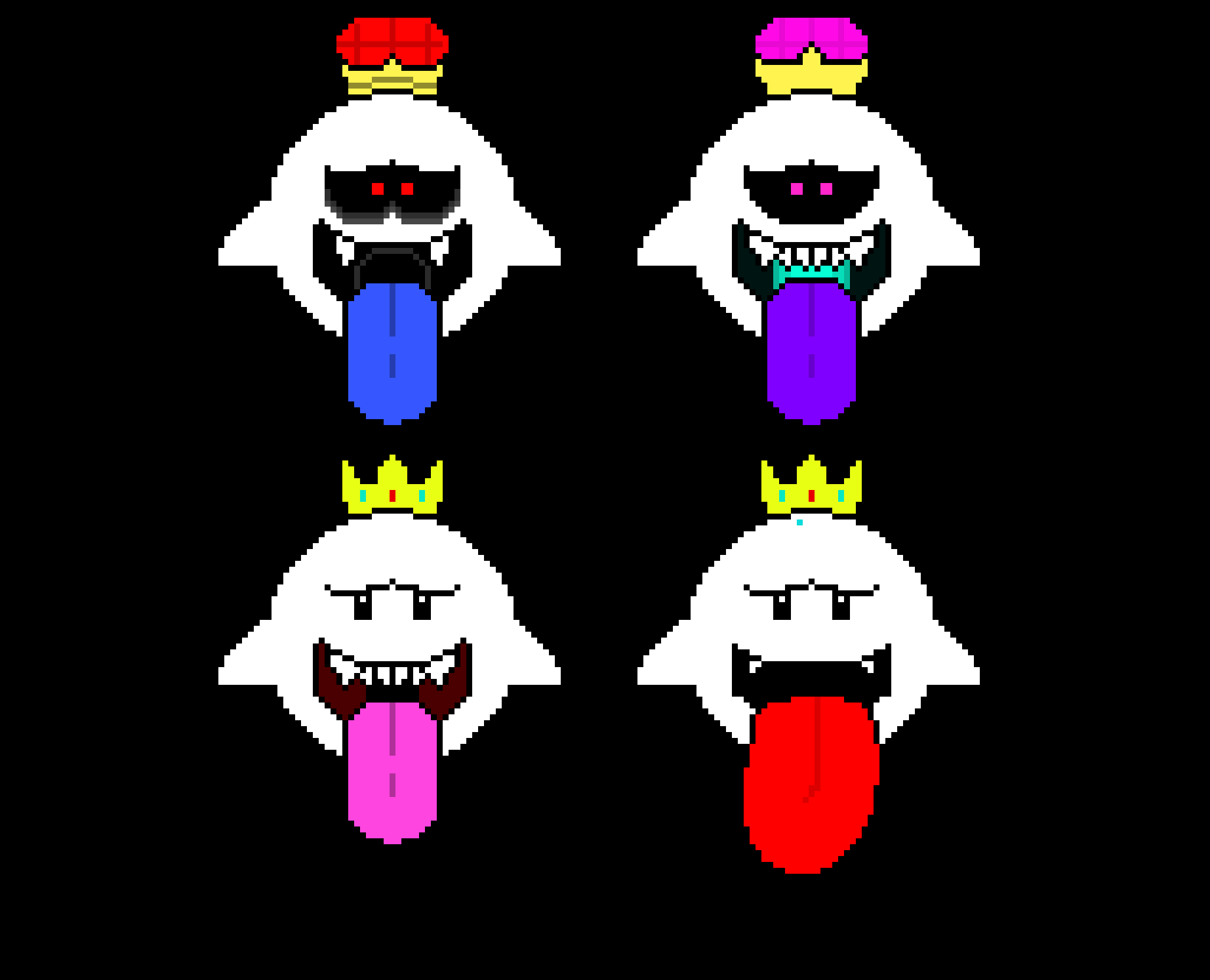 (King Boo sprites by Bill 1 [WIPUPDATE])