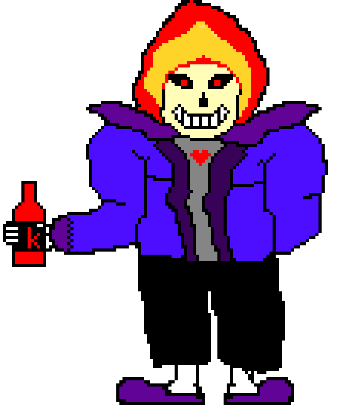 [9664c4] sansational fireskull un masked