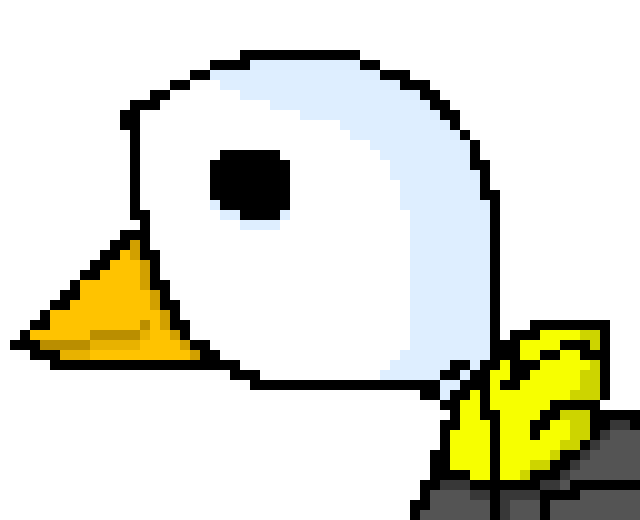 [5b2f3e] the stare given when people find out that this goose is literally an INCH shorter than chris