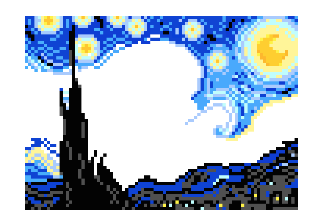 [9664c4] Starry night