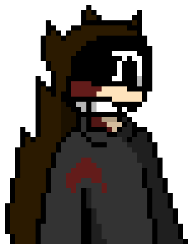 [e22b6a] *"Seemingly" slightly backs up for a moment, stopping a few inches from where he originally stood.*