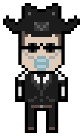 [9664c4] Dai Masuo DanganRonpa Sprite