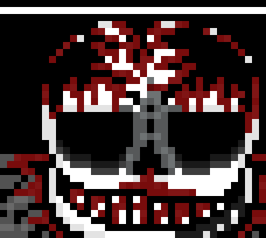 [0fe767] *tps to them* 2 goth boys sitting on a bed... K I S S I N G *tps away*