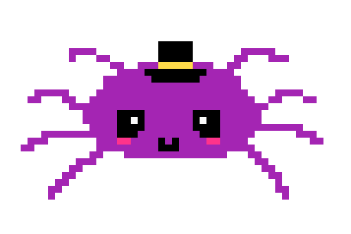 [52d532] Purple Spider