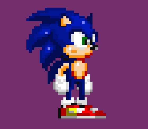 [a60964] Modern sonic the hedgehog